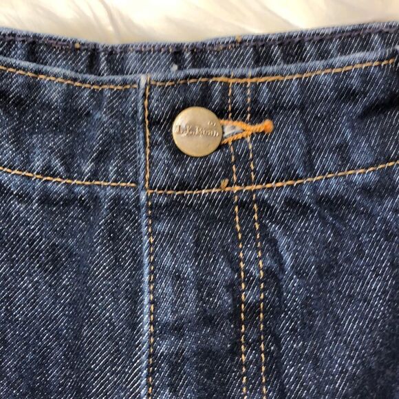 LL Bean Double Comfort Waist Womens Jeans 14P - Picture 7 of 15